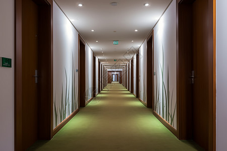室内建筑的走廊图片