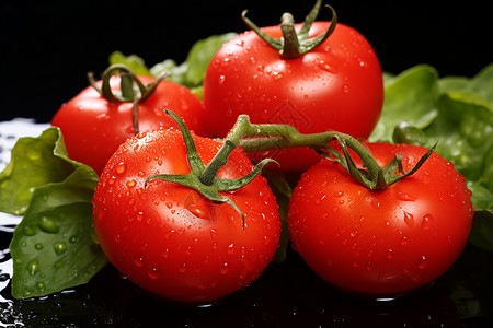 新鲜西红柿蔬菜图片