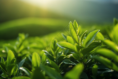 茶生产素材农业生产茶叶背景