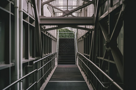 地铁的楼梯图片