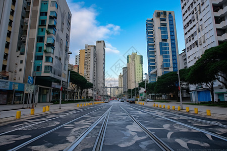 欧洲图案城市道路的图案背景