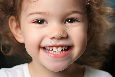 牙齿松动治疗牙齿的儿童背景