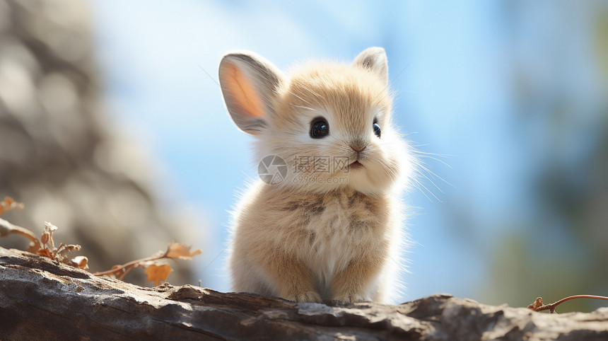 可爱侏儒兔图片