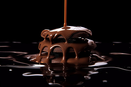 可爱的巧克力甜品图片