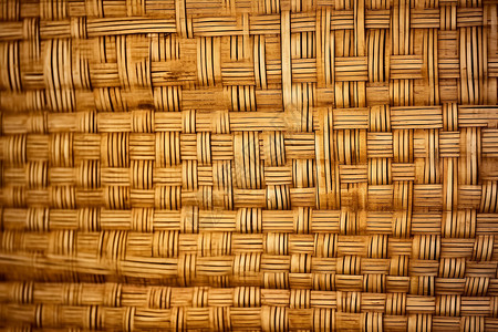 编织的竹筐图片