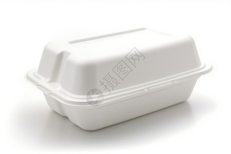 聚苯乙烯塑料泡沫食品包装盒背景