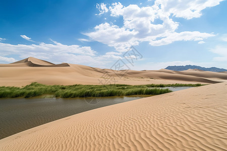 贫瘠的沙漠湖泊贫瘠高清图片