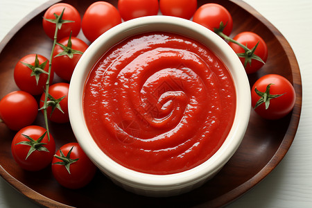 美味的番茄酱高清图片