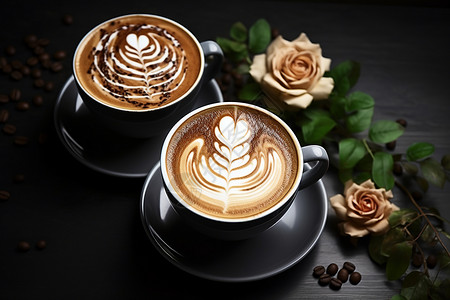 香醇的美式咖啡图片