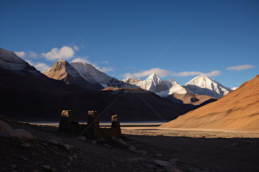 浩瀚的西藏风光图片