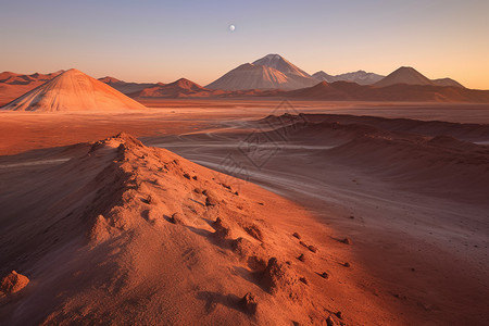 沙漠气候的自然景观图片