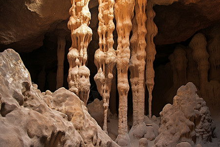 岩石洞穴景点图片