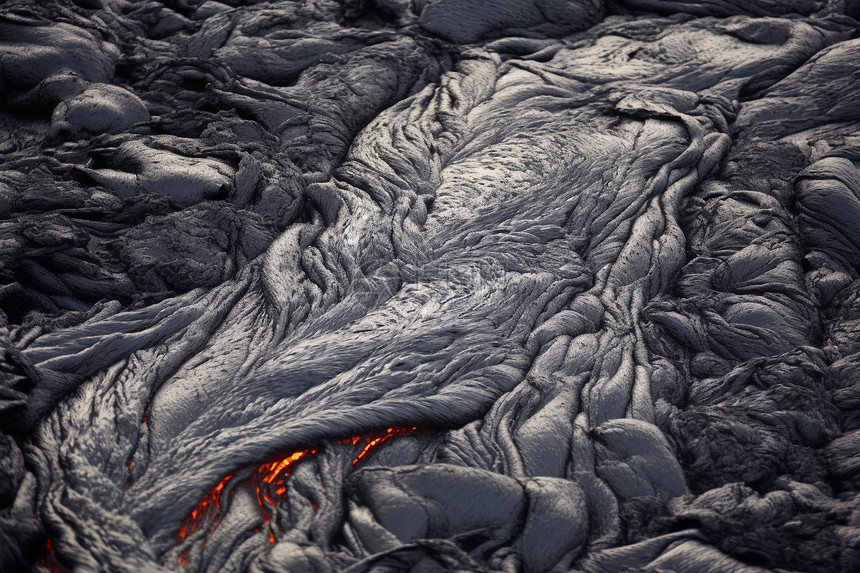 火山喷发图片