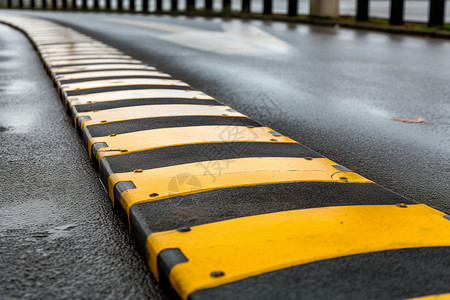 道路减速带背景图片