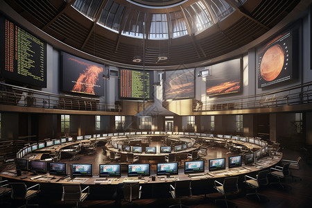 福州交易中心现代化的交易中心设计图片