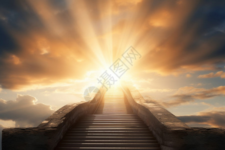 通往天堂的楼梯图片