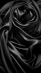 黑色的织物布料图片