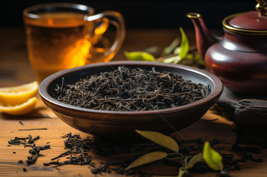 中式传统茶叶图片
