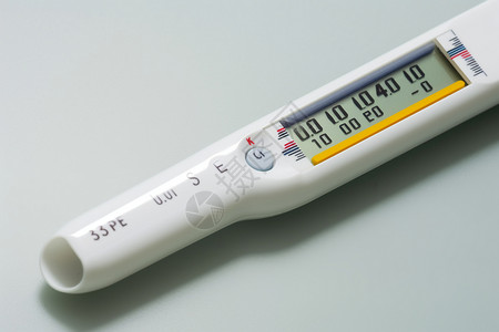 仪表检测流感发烧检测的温度计背景