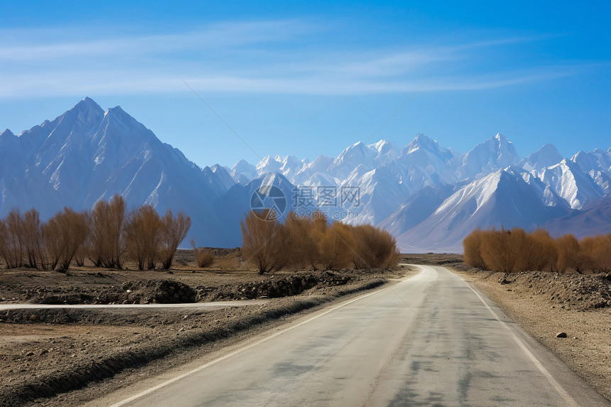 喀什地区的帕米尔高原景观图片