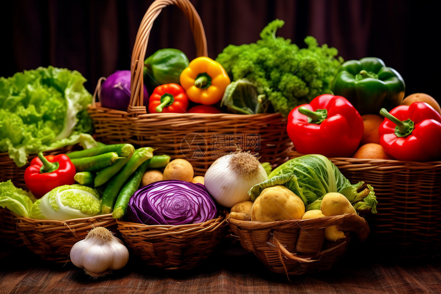 健康营养的蔬菜图片