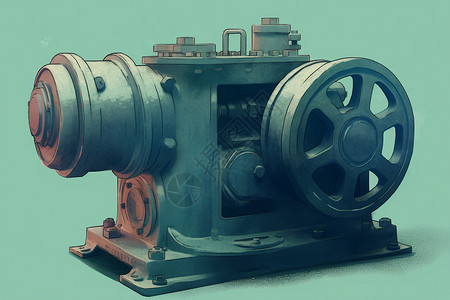 工业水泵机械图片