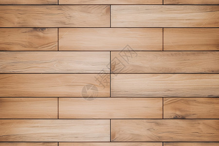 原木色地面铺设的木质板材设计图片