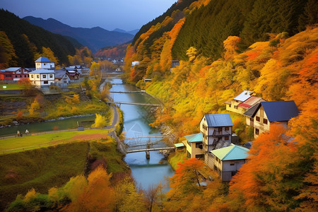 北海道的美丽景观高清图片