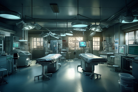 现代化医院手术室图片
