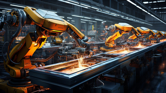 自动化工业生产工厂图片