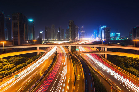 中国快速的交通路线图片
