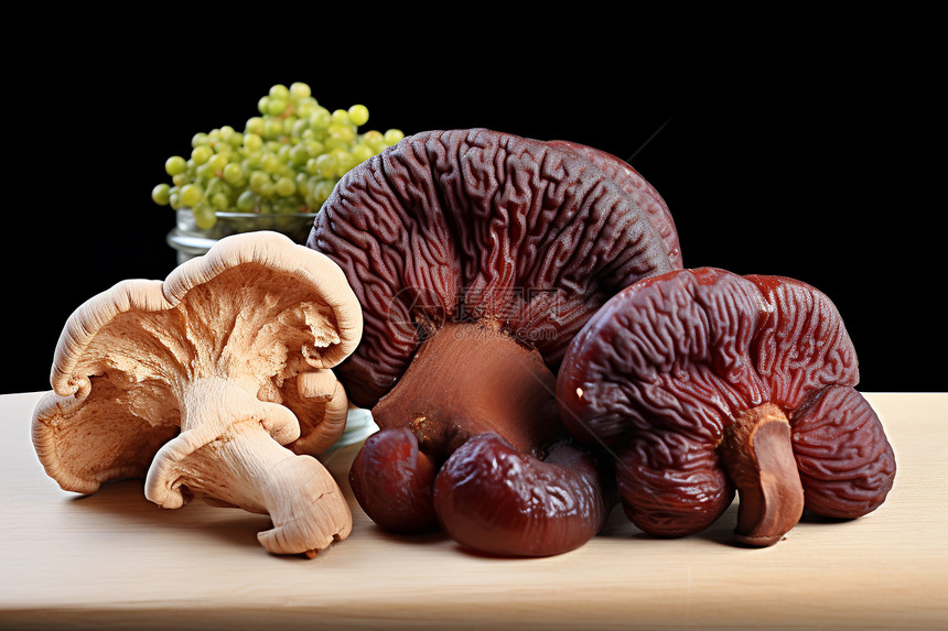 营养丰富的菌菇图片
