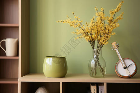 装饰花瓶饰品舒适的装饰风格背景