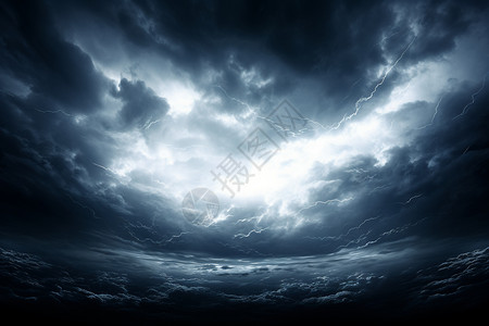 浩宇暴雨天气的天空景观设计图片
