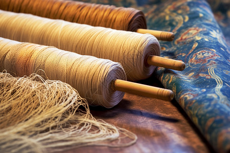 传承的纺织工艺图片