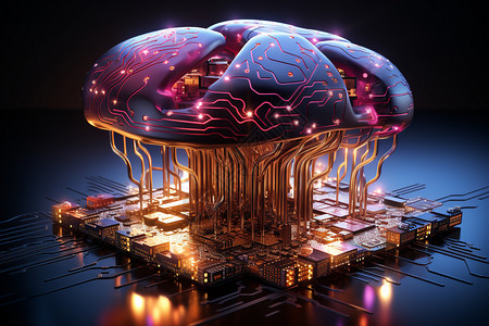 未来派大脑微芯片技术图片