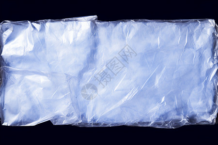 透明袋子透明的塑料膜背景