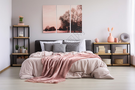 温馨的卧室设计背景图片