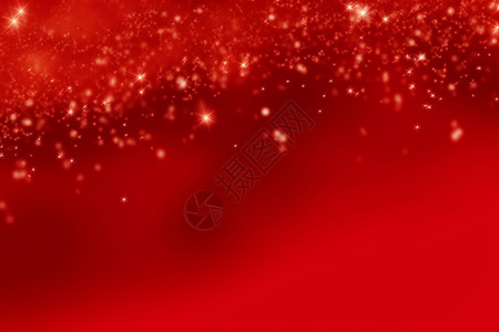 红色的圣诞夜背景图片