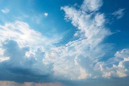 复杂的白云背景图片