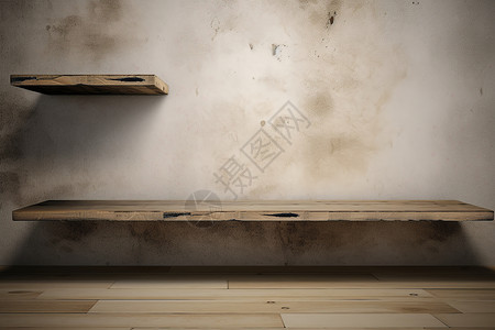 传统的木板台面图片