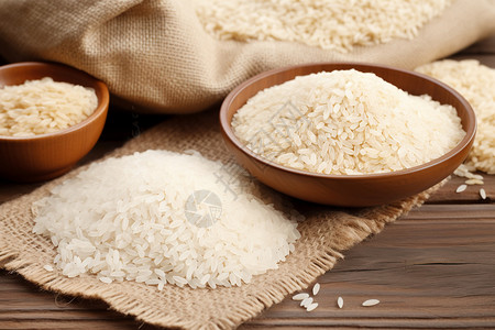 传统健康的大米背景图片