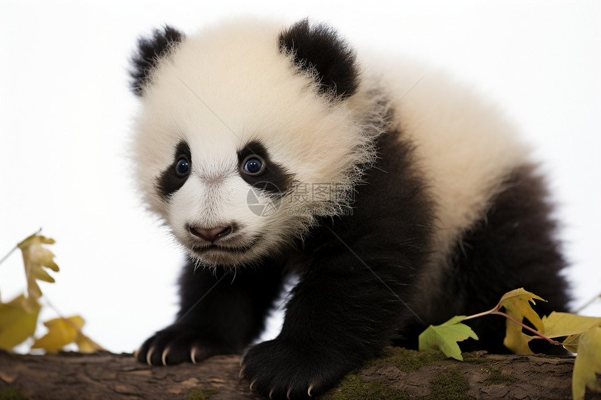 熊猫幼崽的特写镜头图片