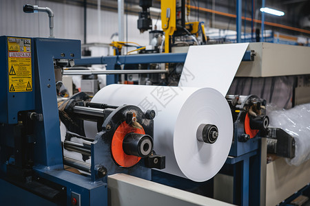 工业印刷工业大型印刷厂背景