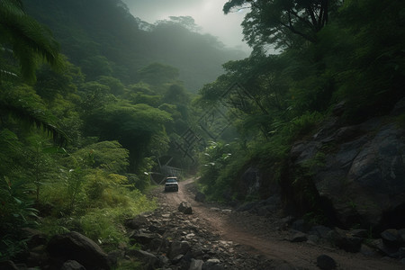 不平凡不平滑的小路背景