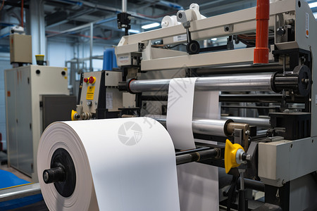 工业大型印刷工厂加工高清图片素材