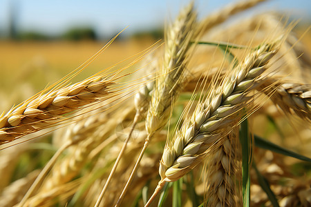 麦田的麦子图片