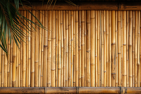 木材柳条栅栏背景