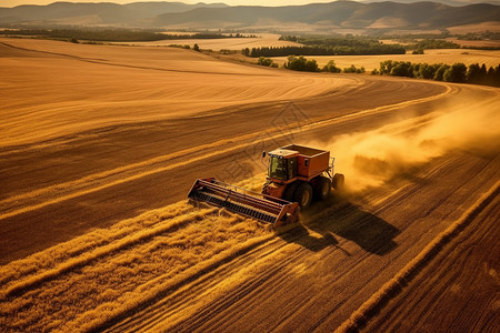 人造的农业机械图片