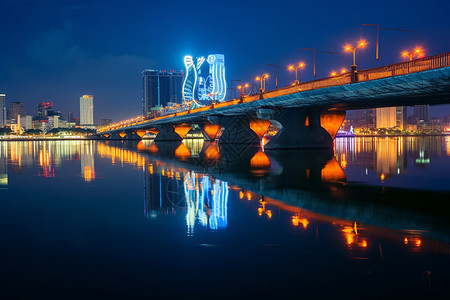 夜晚城市景观图片